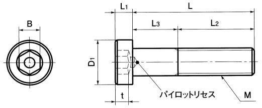 SLP 육각렌치저두볼트(파이로트리세스포함)