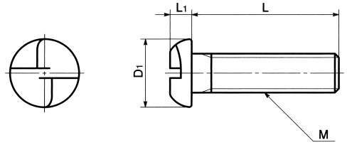 SROS 원사이드접시작은나사