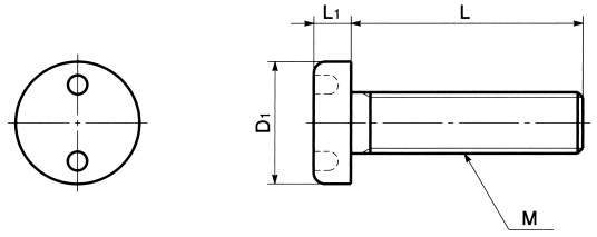 SRTS 툴홀접시작은나사