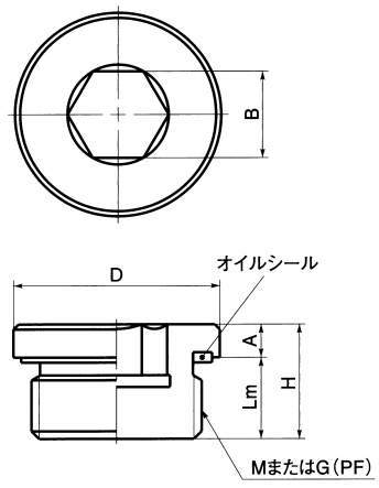 SPN-H 플랜지붙이육각렌치스크류플러그