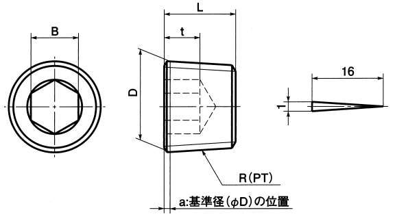 SFTS 배관용테이퍼스크류플러그(싱크플러그)