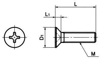 SPE-F 수지나사(PEEK/십자구멍붙이접시작은나사)