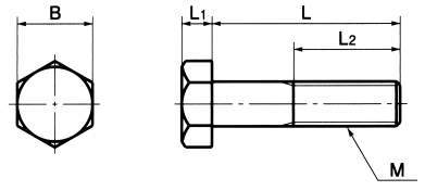 SPE-H 수지나사(PEEK/육각볼트)