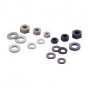 SPVC-N·SPVC-W 수지나사(H-PVC/육각너트·와셔)