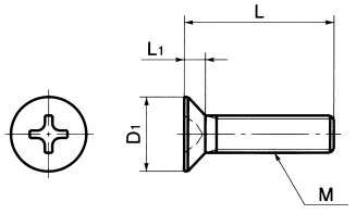 SPA-F 수지나사(RENY/십자구멍붙이접시작은나사)
