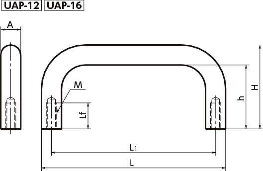UAP 알미늄손잡이