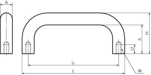 UCF 알미늄손잡이