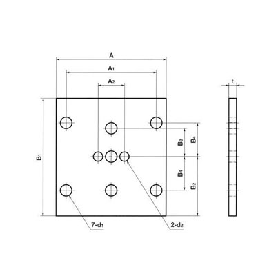 PUB　어댑터플레이트