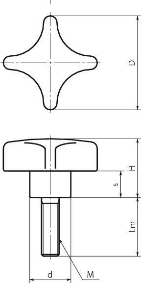 KJM·KJMS·KJM-PF 십자노브(수나사)