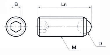 SCS-N/BR/CE 클램핑스크류
