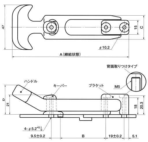 F7 플렉시블드로우랫치