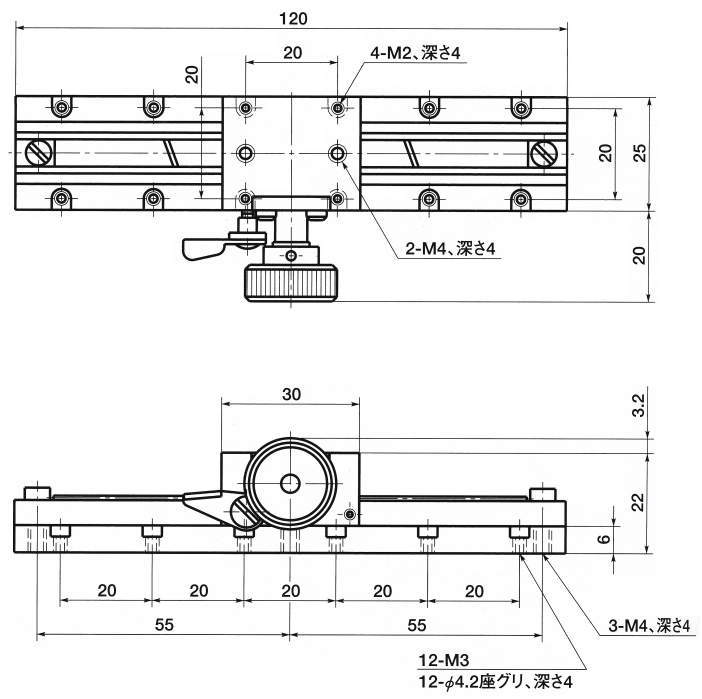 TAR 소형X축랙기어피니온스테이지