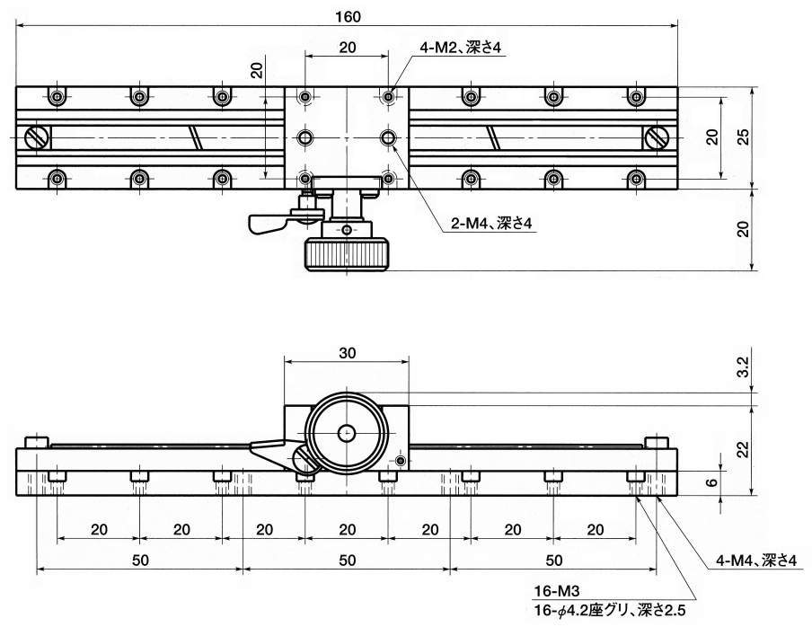 TAR 소형X축랙기어피니온스테이지