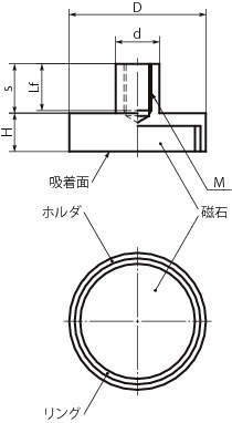 JDF·JDFS 홀더붙이마그네트