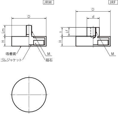 JRM·JRF 홀더붙이마그네트