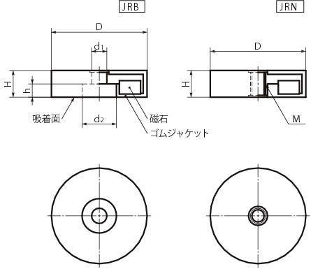 JRB·JRN 홀더붙이마그네트