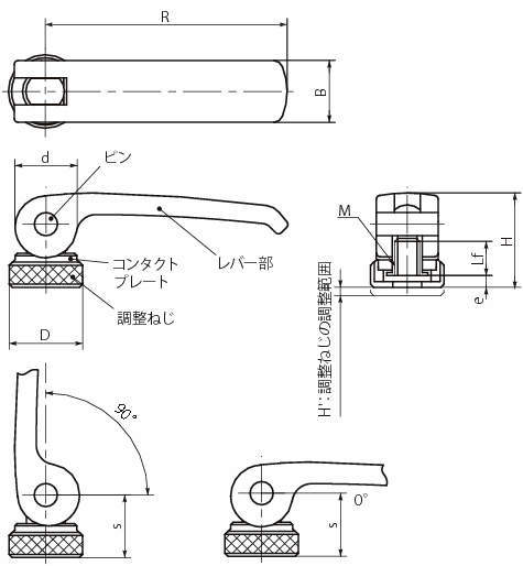 LWAFS-NI 캠레버(암나사·스테인레스)
