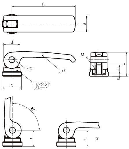 LWBFS-NI 캠레버고정타입(암나사·스테인레스)