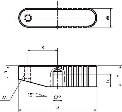 HAB 알미늄밸런스핸들
