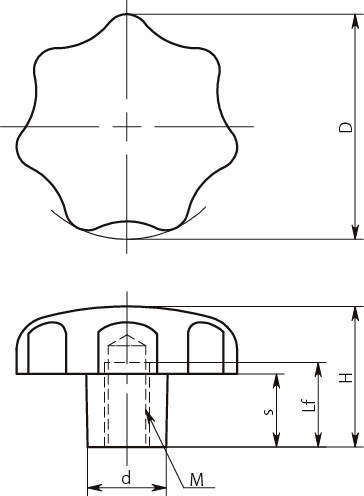 KSFS-NI 세븐로브노브(암나사)