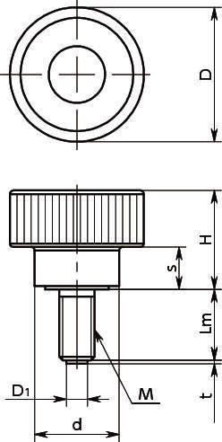 KIPMS 플라스틱미니노브·패드있음