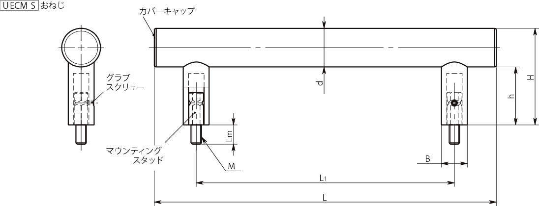 UECMS·UECFS 튜블러손잡이