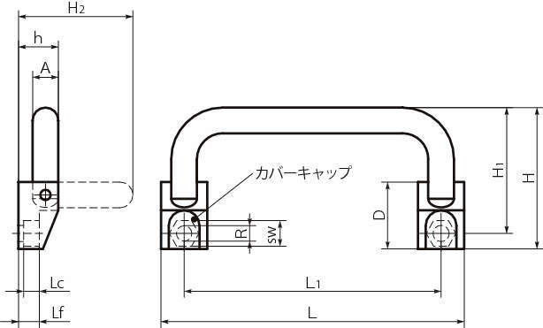 URPH·URPHS개폐식손잡이V