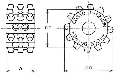 DDS 다이렉트드라이브스프라켓