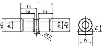 푸시원A 유니온컨넥터