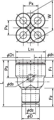 푸시원A 더블Y유니온