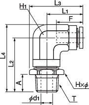 푸시원E 90°엘보