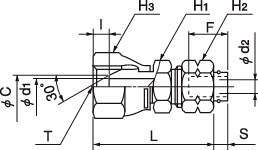 퀵씰 스이벨너트암컨넥터(고압타입)
