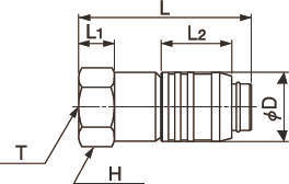 미니Q.D.C101 암나사타입