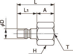 미니Q.D.C101 암나사타입