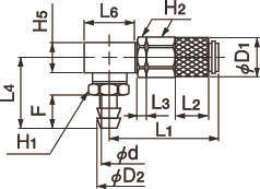 마이크로Q.D.C103 U5튜브전용 버브엘보타입