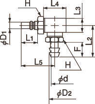 마이크로Q.D.C103 U5튜브전용 버브엘보타입