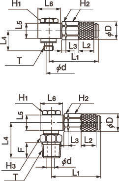 마이크로Q.D.C103 엘보타입