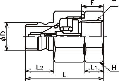 Q.D.C. H시리즈 PH타입(PH밸브付)