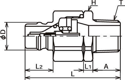 Q.D.C. H시리즈 PH타입(PH밸브付)