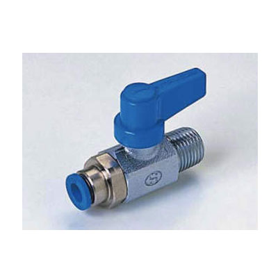 볼밸브 푸시원타입(스트레이트·숫나사)