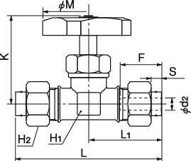 미니츄어밸브 퀵씰타입(인라인타입)