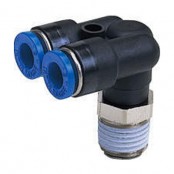 푸시원E 90°브랜치엘보