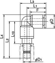 푸시원E 어댑터엘보