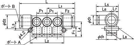 푸시원E 매니폴드A타입