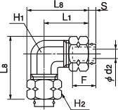 퀵씰 90°유니온엘보
