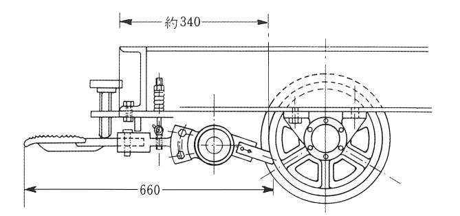 페달식브레이크 (칠드차륜용)
