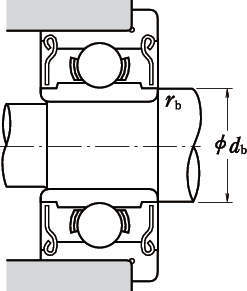 플랜지붙이소경볼베어링(단열깊은홈볼베어링)