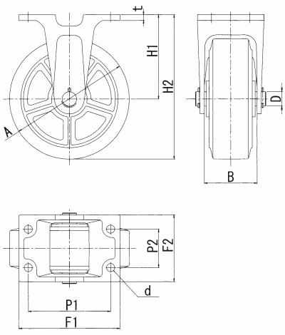 닥타일제광폭중량용(H)금구