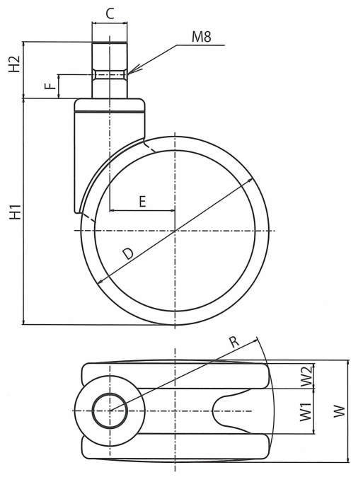 디자인캐스터 고기능캐스터시리즈