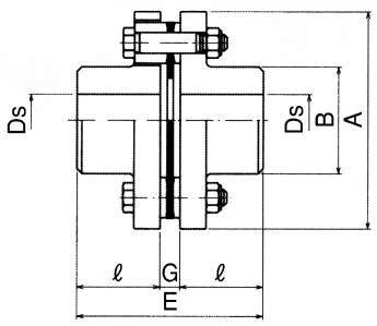 DC커플링(싱글형／표준축경용)